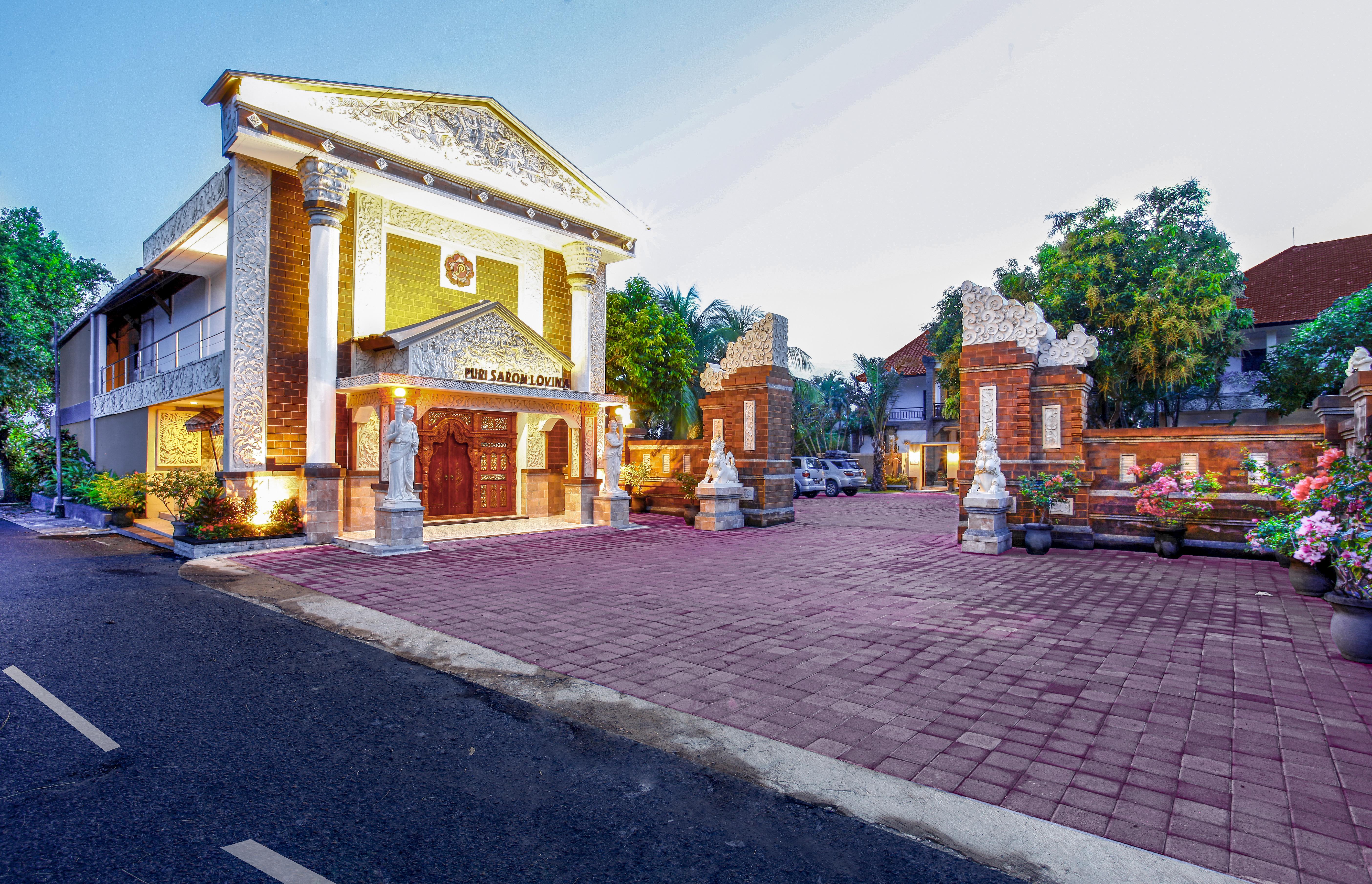 Puri Saron Hotel Baruna Beach Lovina Exteriör bild