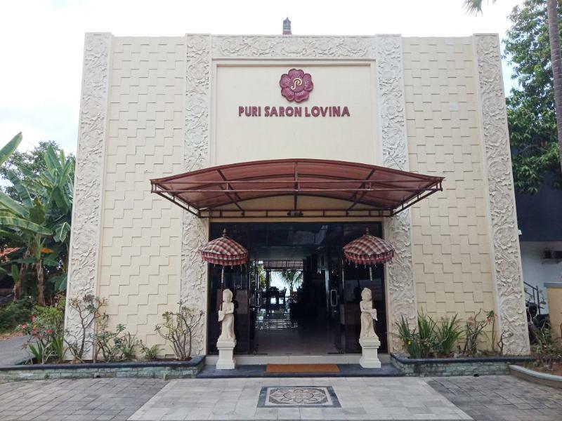 Puri Saron Hotel Baruna Beach Lovina Exteriör bild